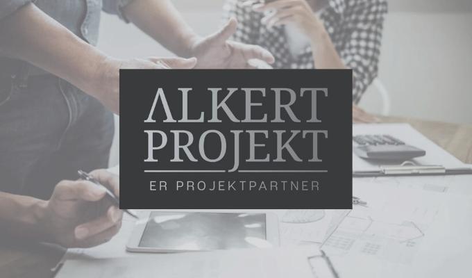 Alkert Projekt - referens hemsida