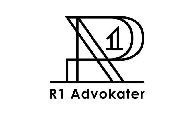 R1 Advokater referens logotype