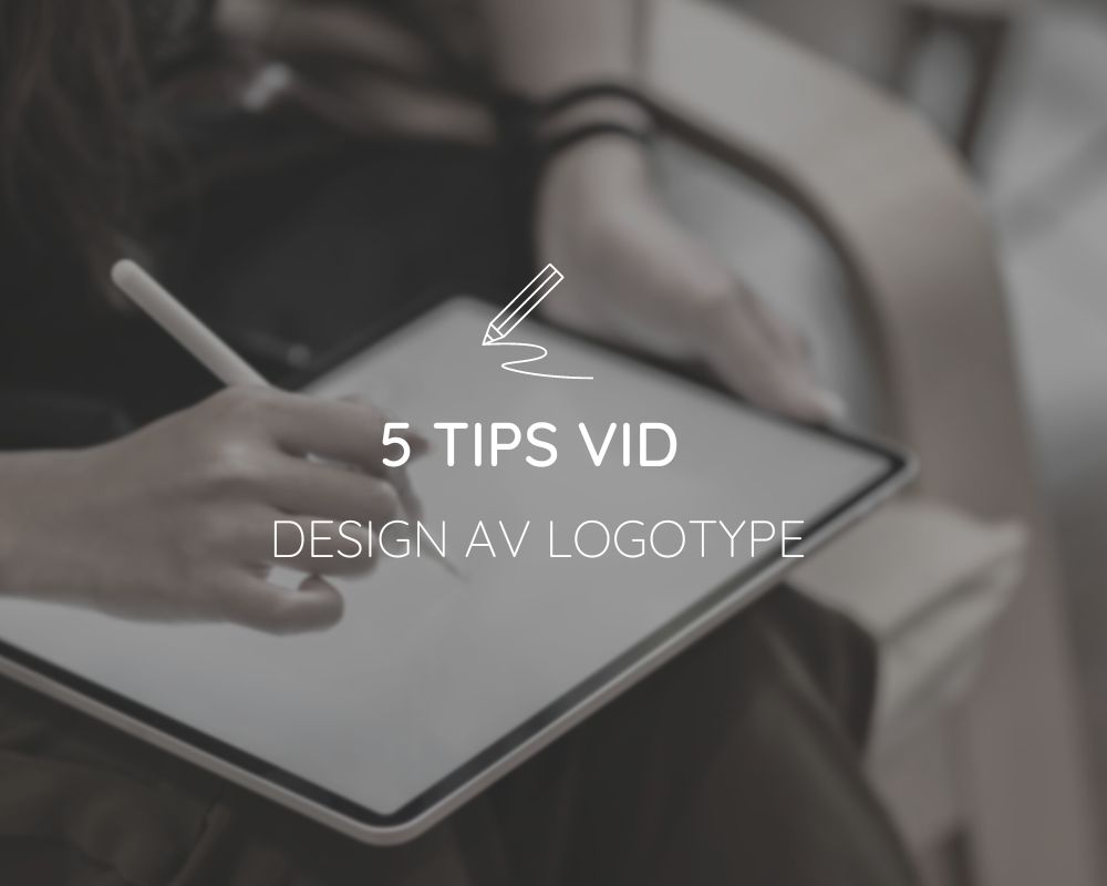 Tips vid design av logotype
