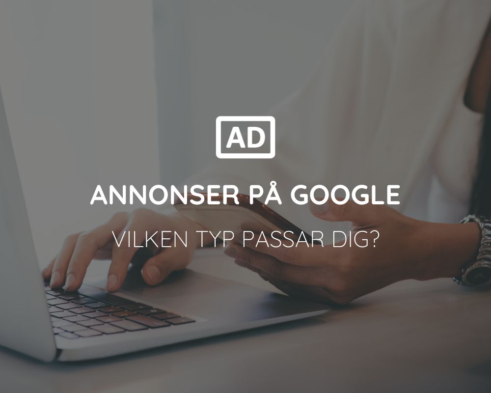 Annonsformer på Google ads