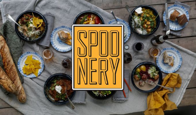 Spoonery - Hemsida referens