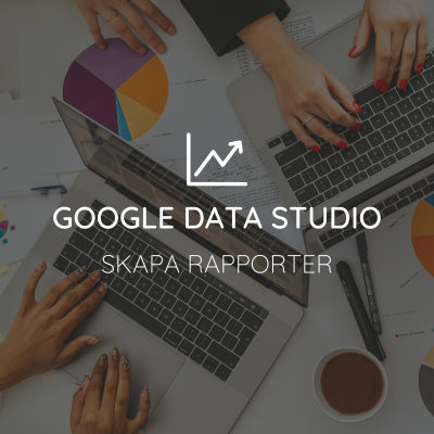 Skapa rapporter i Google data studio